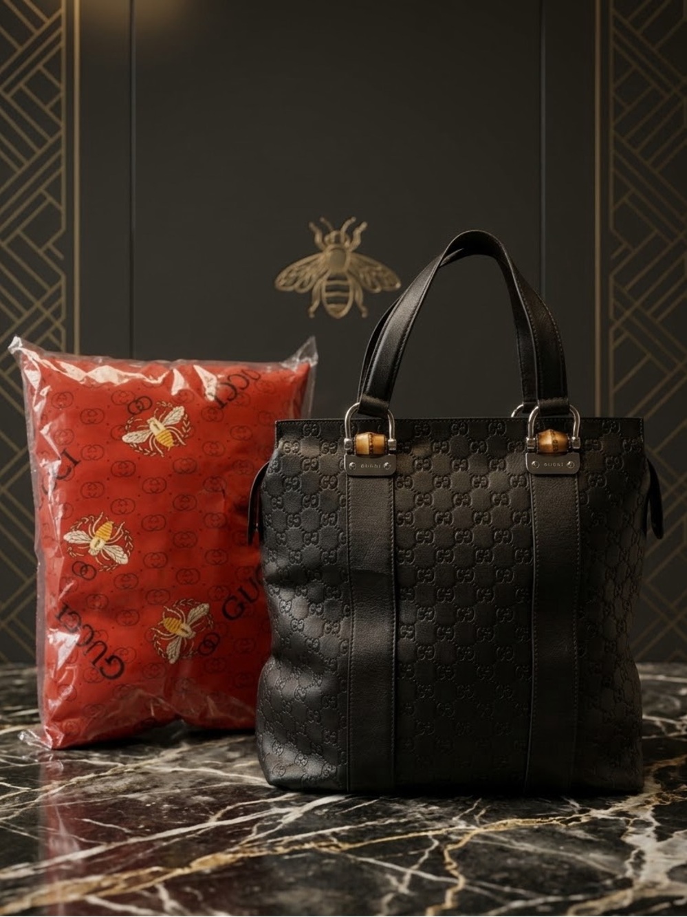 Gucci Guccissima Tote